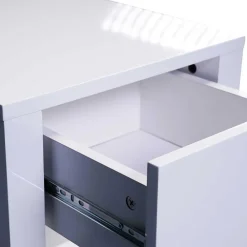 Discount Weißer Beistelltisch Anuta Telefontische