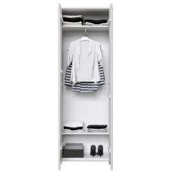 Weißer Dielenschrank Sanakas*Pharao24 Hot