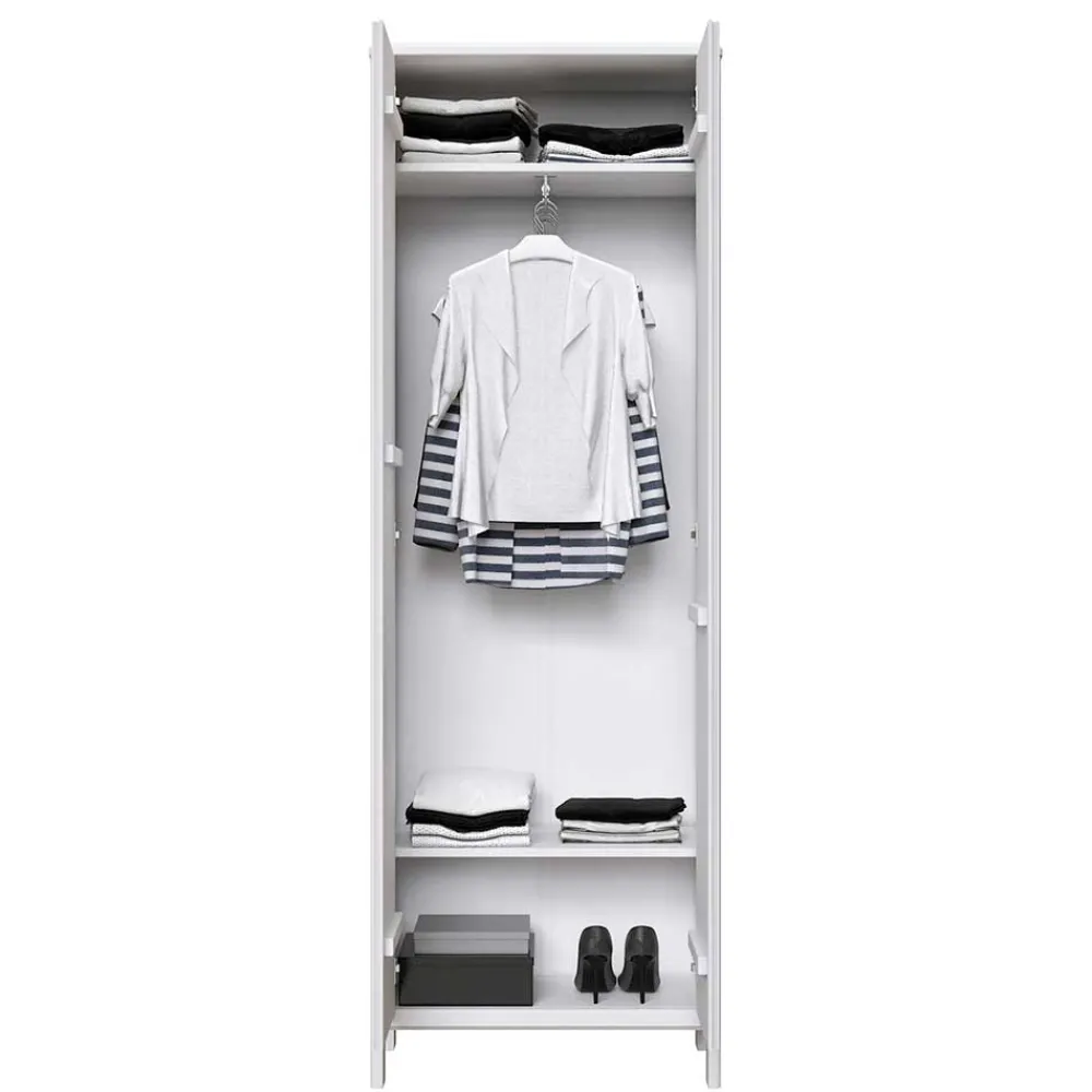 Weißer Dielenschrank Sanakas*Pharao24 Hot