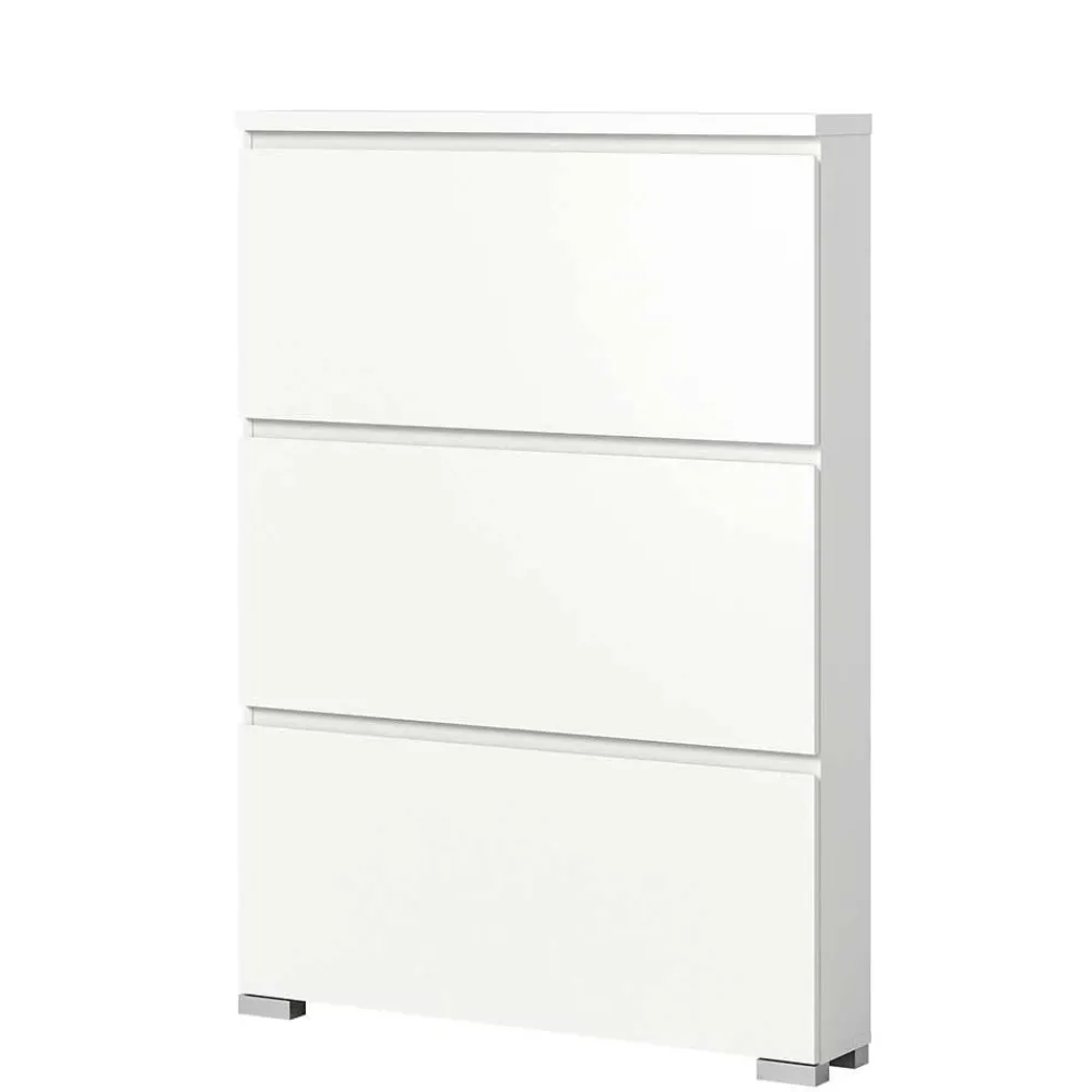 Clearance Weißer Garderobenschuhschrank Filicudio Schuhschränke|Schuhkipper