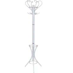 Weißer Garderobenständer Xenata*Pharao24