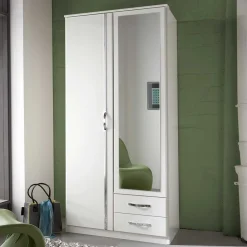 Weißer Jugendkleiderschrank Alkatar*Pharao24 Clearance