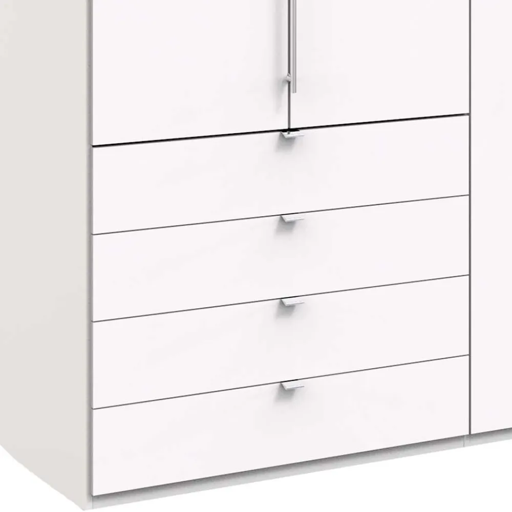 Clearance Weißer Kleiderschrank Emiliano Jugendkleiderschrank