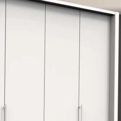 Clearance Weißer Kleiderschrank Emiliano Jugendkleiderschrank