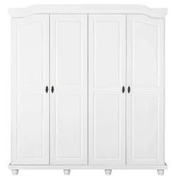 Weißer Kleiderschrank Pasterra*Pharao24 Best