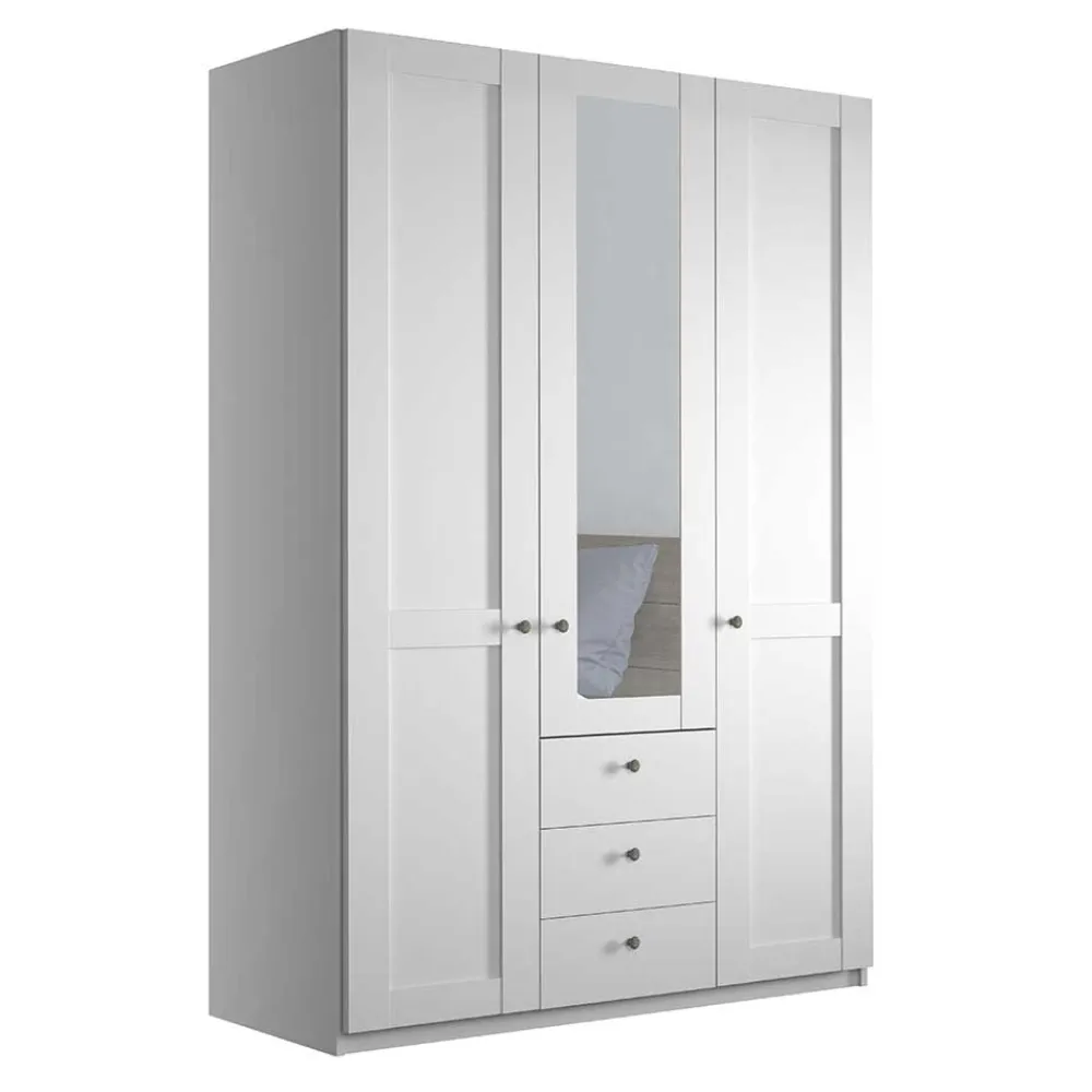 Best Weißer Kleiderschrank Tudana Drehtürenschränke|Kleiderschränke