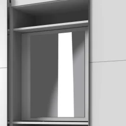 Weißer Schiebetürenschrank Lymesca*Pharao24 New