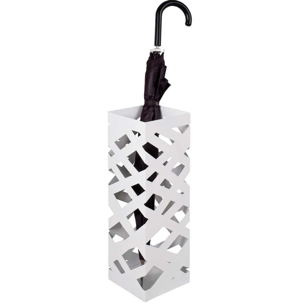 Weißer Schirmständer Radio*Pharao24 Best