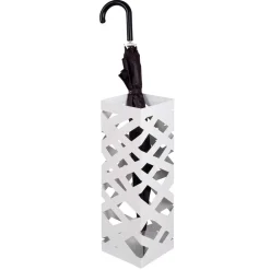 Weißer Schirmständer Radio*Pharao24 Best