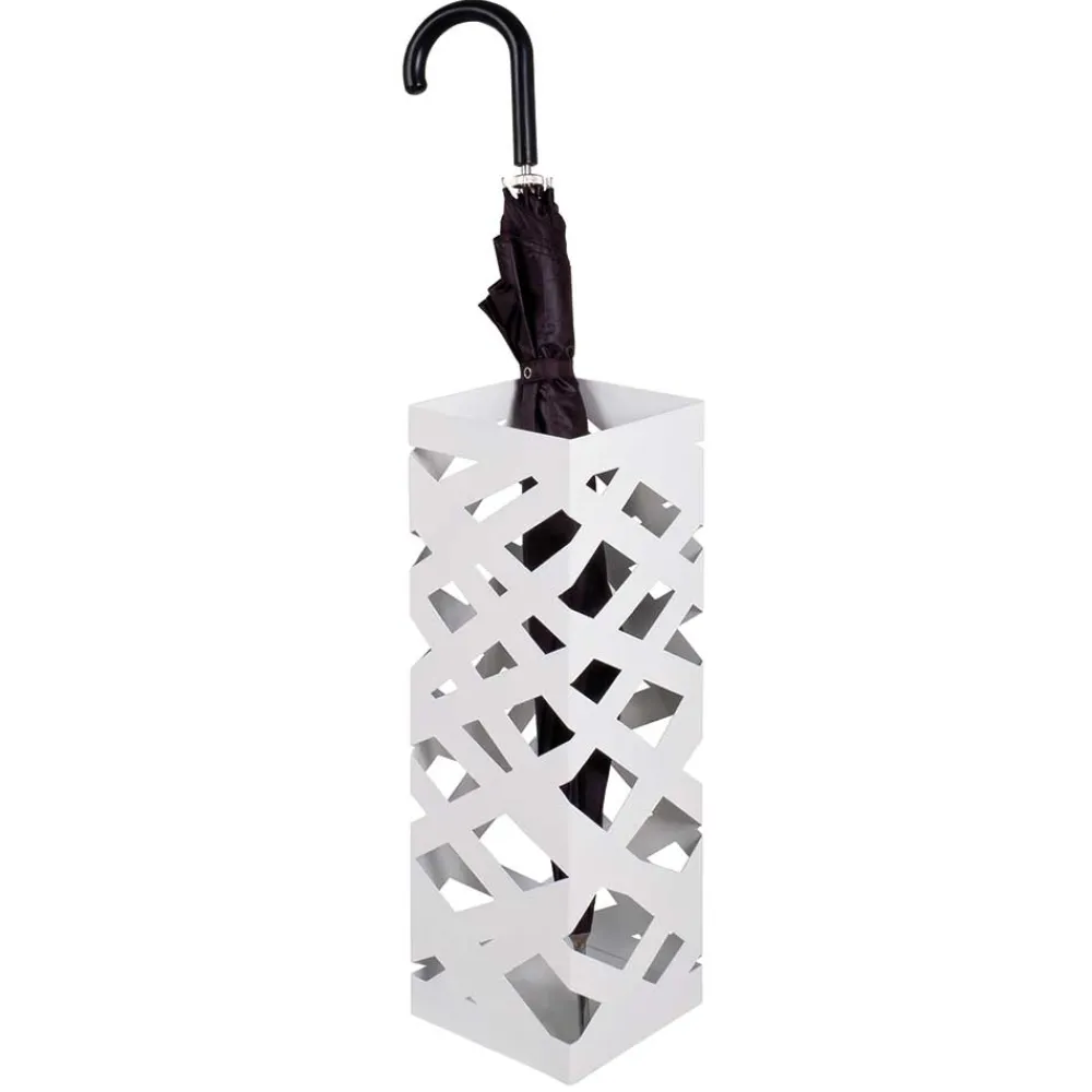 Weißer Schirmständer Radio*Pharao24 Best