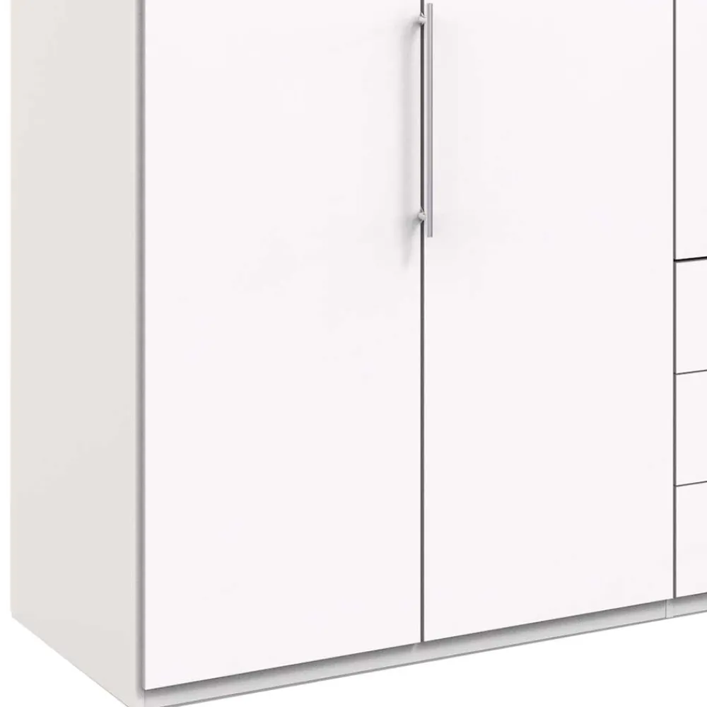 Weißer Schlaufraumschrank Emiliano Jugendkleiderschrank