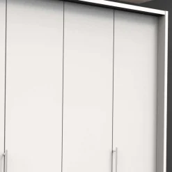 Weißer Schlaufraumschrank Emiliano Jugendkleiderschrank