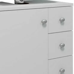 Weißer Waschbeckenschrank Osmin*Pharao24 Discount