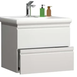 Weißer Waschbeckenschrank Valtte*Pharao24 New