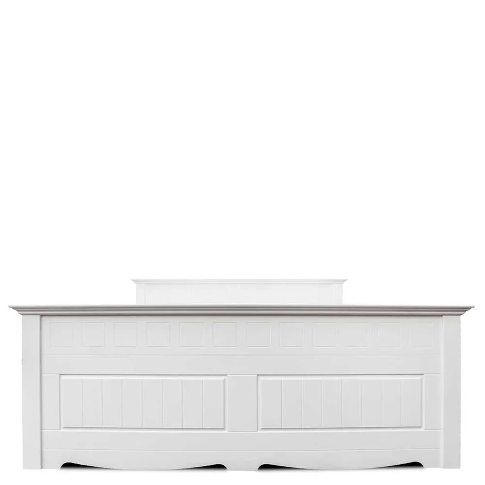 Weißes Bett Vomano*Pharao24 Sale