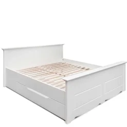 Weißes Bett Vomano*Pharao24 Sale