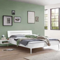 Weißes Bett 140x200 cm Zonga*Pharao24 Best