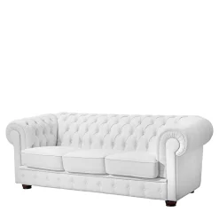 Weißes Chesterfield Sofa Jymm*Pharao24 Best