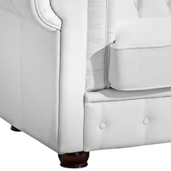 Weißes Chesterfield Sofa Jymm*Pharao24 Best