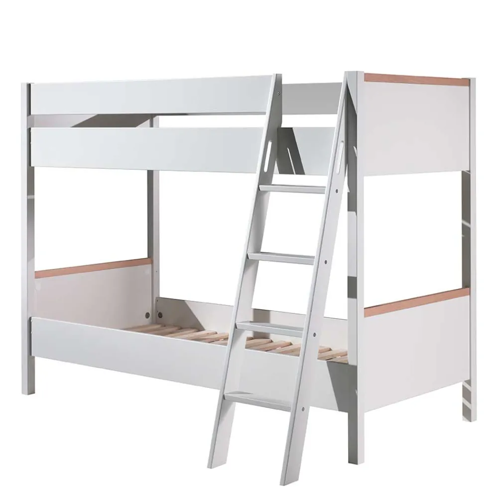 Clearance Weißes Etagenbett Vakuum Kinder Kinderbetten|Etagenbetten