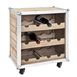 Outlet Weinregal Haenja Massivholzregale|Flaschenregale