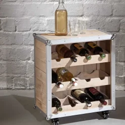 Outlet Weinregal Haenja Massivholzregale|Flaschenregale