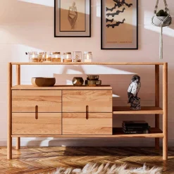 Wildbuche Holzregal Artjes*Pharao24 Discount