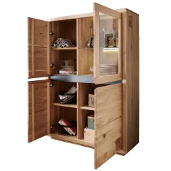 Wildeiche Anbauwand Shailina*Pharao24 Hot