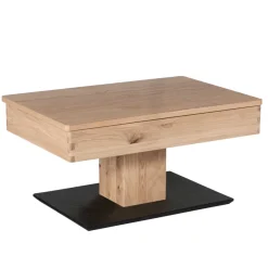 Wildeiche Bianco Sofatisch Abilenes*Pharao24 Outlet