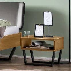 Wildeiche Doppelbett Bella Doppelbetten|Massivholzbetten