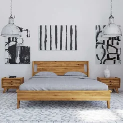 Online Wildeiche Doppelbett Carilla Betten In Übergröße