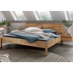 Wildeiche Doppelbett massiv Snoba*Pharao24 Hot