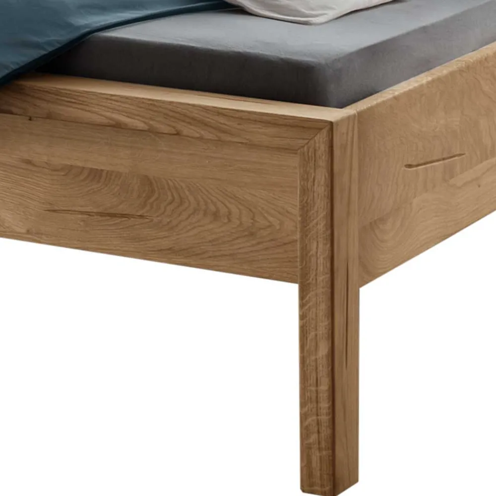 Wildeiche Doppelbett massiv Snoba*Pharao24 Hot