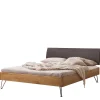Outlet Wildeiche Doppelbett modern Viko Doppelbetten|Massivholzbetten