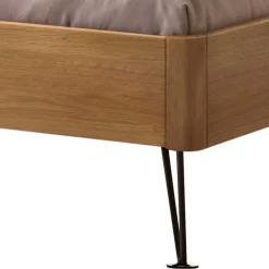 Outlet Wildeiche Doppelbett modern Viko Doppelbetten|Massivholzbetten
