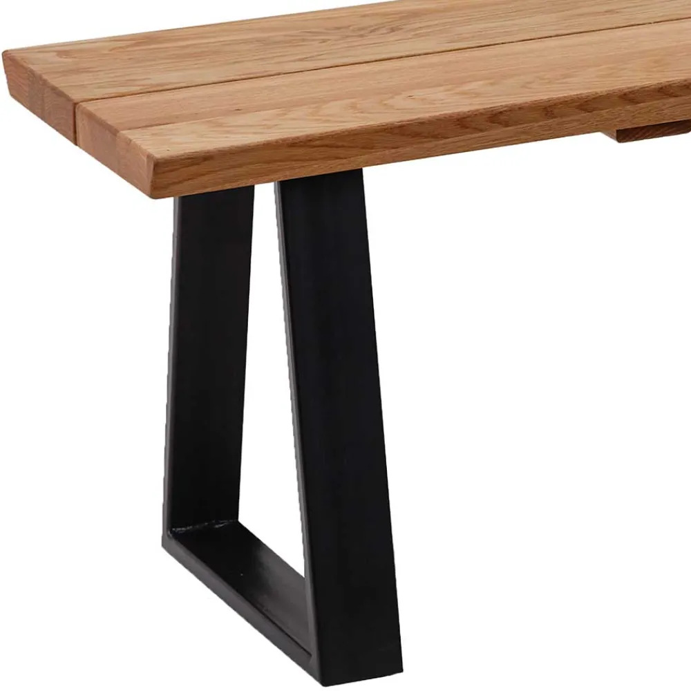 Hot Wildeiche Esszimmerbank Flacon Küchenbank|Holzbänke