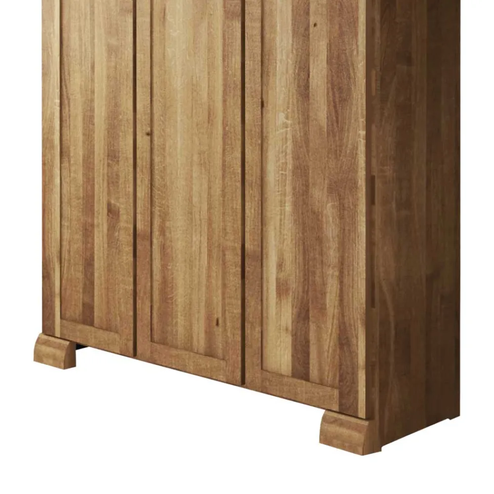 Wildeiche Kleiderschrank Sascora*Pharao24 Discount