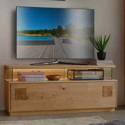 Wildeiche massiv Lowboard Onitos*Pharao24 Online