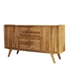 New Wildeiche Sideboard Carilla Massivholzmöbel|Küchenkommode