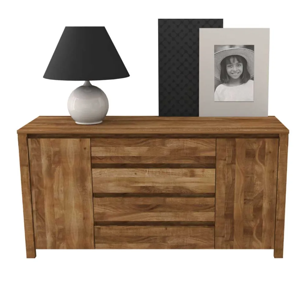 Wildeiche Sideboard Rameira Küchenkommode|Esszimmerkommoden