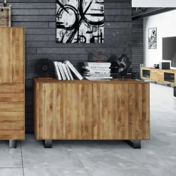 Wildeiche Sideboard Vaneri*Pharao24 Outlet