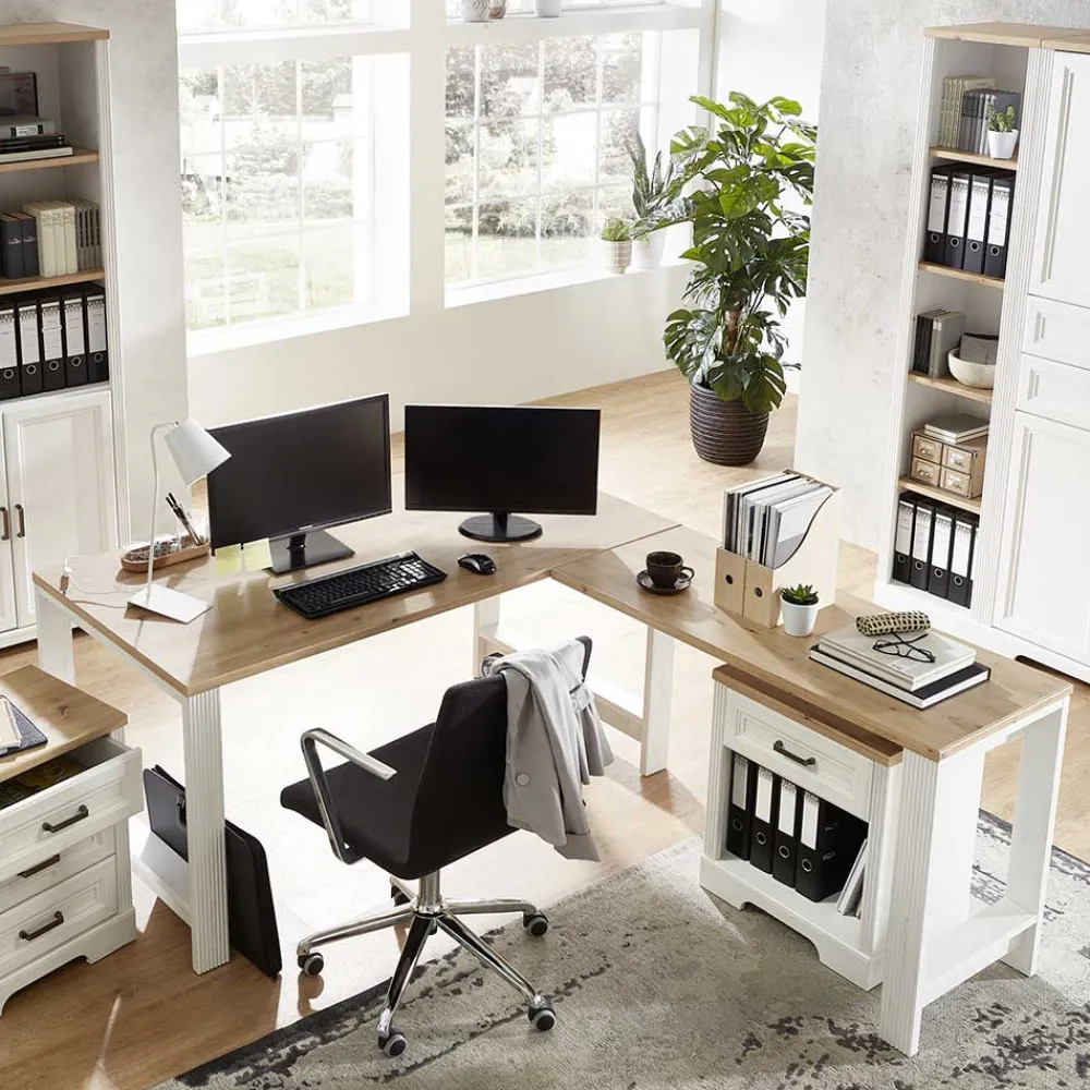 Winkel Schreibtisch Morelia*Pharao24 Hot