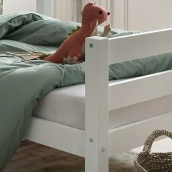 Clearance Winkelbett weiss Renalfo Kinder Kinderbetten|Etagenbetten