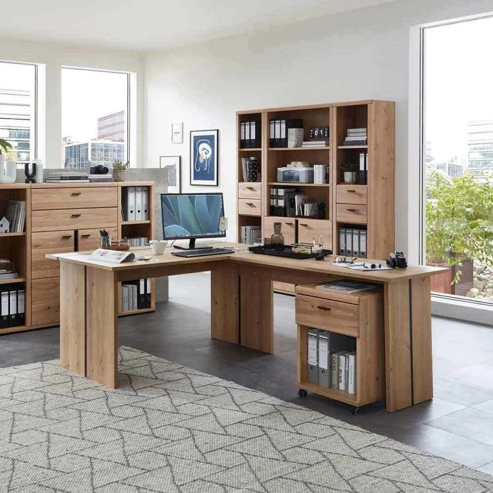 Clearance Winkelschreibtisch Carsons Schreibtische