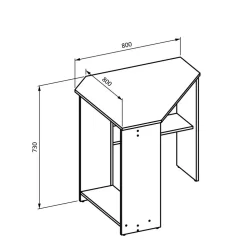 Online Winkelschreibtisch Joycelina Schreibtische