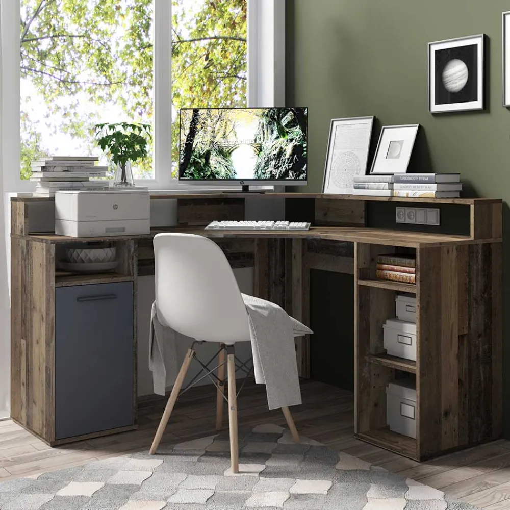 Winkelschreibtisch Semian*Pharao24 Hot