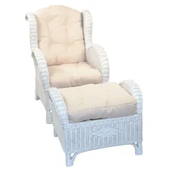 Wintergarten Sessel mit Hocker Lively*Pharao24 Discount