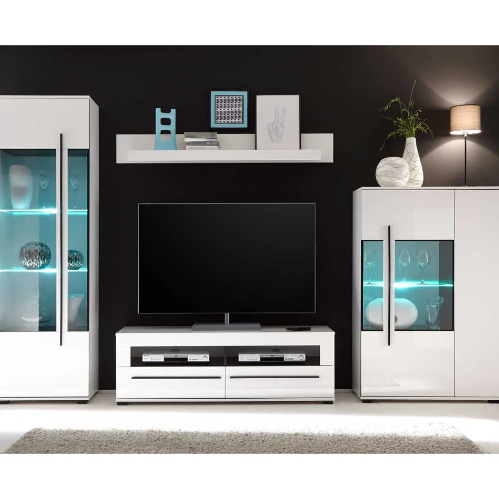 New Wohnkombination Bistian Wohnzimmerschrank|Wohnwand 300 Cm