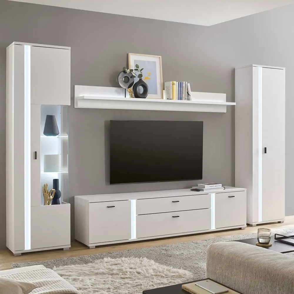 New Wohnwand Constantin Wohnwand 300 Cm|Moderne Wohnwände