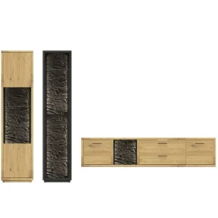 Wohnwand Echtholz Ostoro*Pharao24 Online